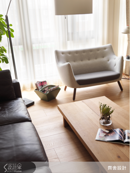 長形屋加上原有格局分配與屋主一家人的生活習慣不符合