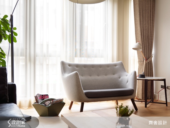 長形屋加上原有格局分配與屋主一家人的生活習慣不符合