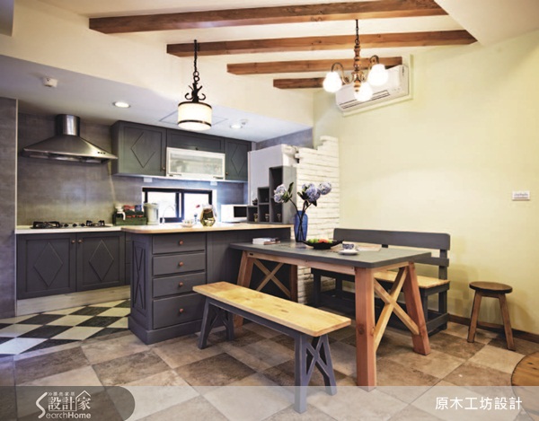 開放式廚房是現代廚房設計的主流,當餐廚區連成一氣,