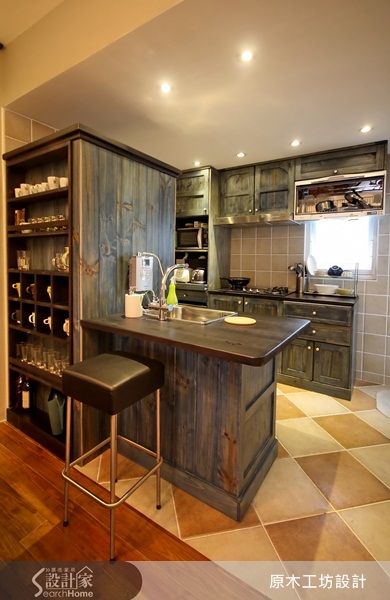 開放式廚房是現代廚房設計的主流,當餐廚區連成一氣,