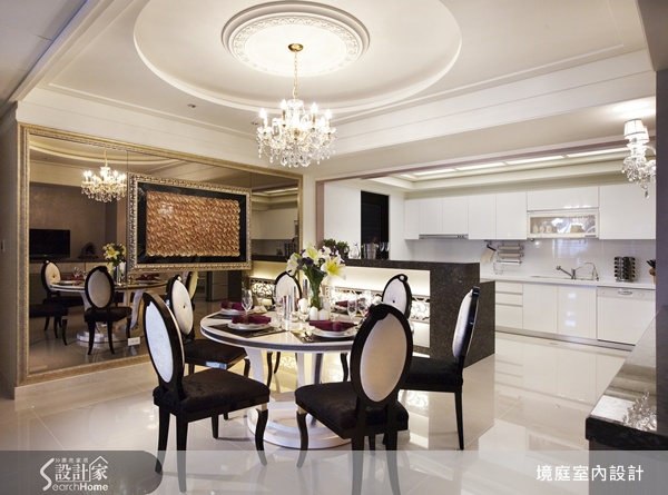 古典風格的尊貴氣度，結合現代極簡時尚，融合出的新古