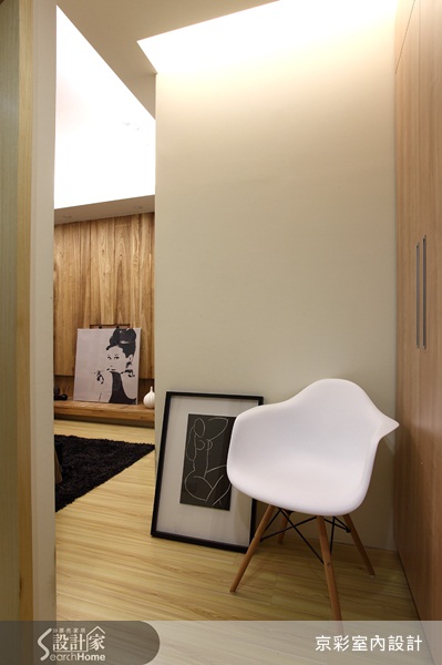 本案只有14坪，挑高3米6的格局，除了要能滿足屋主兩人