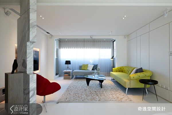 白色居家空間的設計，其實沒有大家想中的簡單，如果只