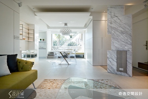 白色居家空間的設計，其實沒有大家想中的簡單，如果只