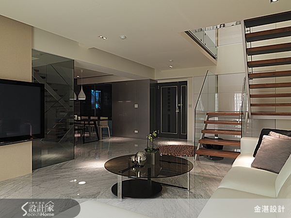 現代風格的居家空間講求精粹的視覺美感與舒適的居住品