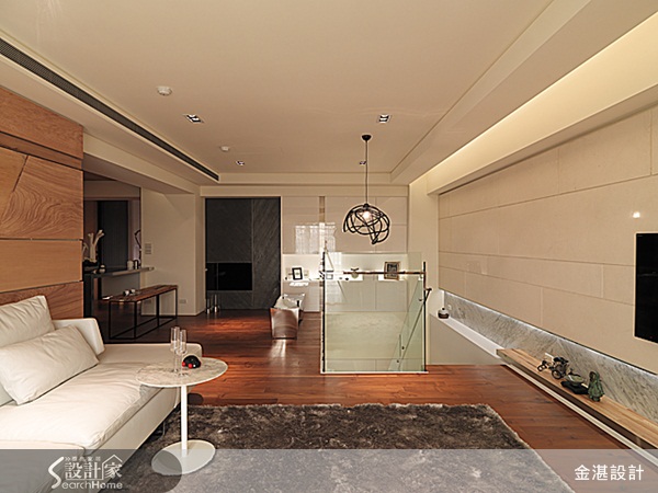 現代風格的居家空間講求精粹的視覺美感與舒適的居住品