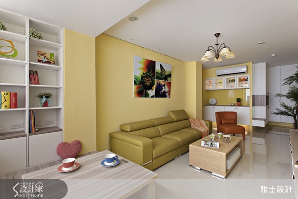 原本不起眼的老房子,搖身一變成為充滿活力的年輕宅,