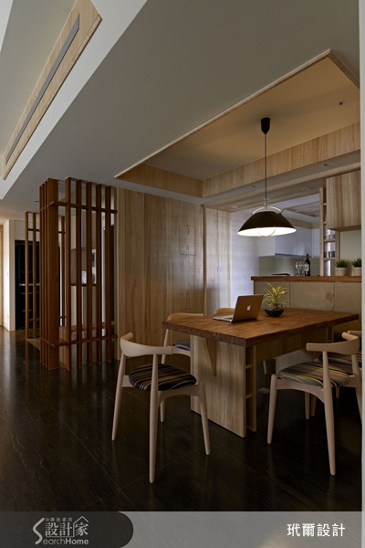 自然簡約的日式新和風設計,總是給人一種清爽無壓的空