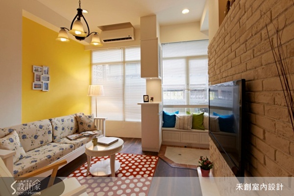 色彩就像是屋子的臉、房子的表情,用得恰當,只要一點