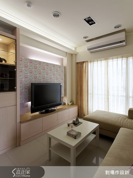 25坪的大小對一個單身女性來說,生活空間是足夠的,但