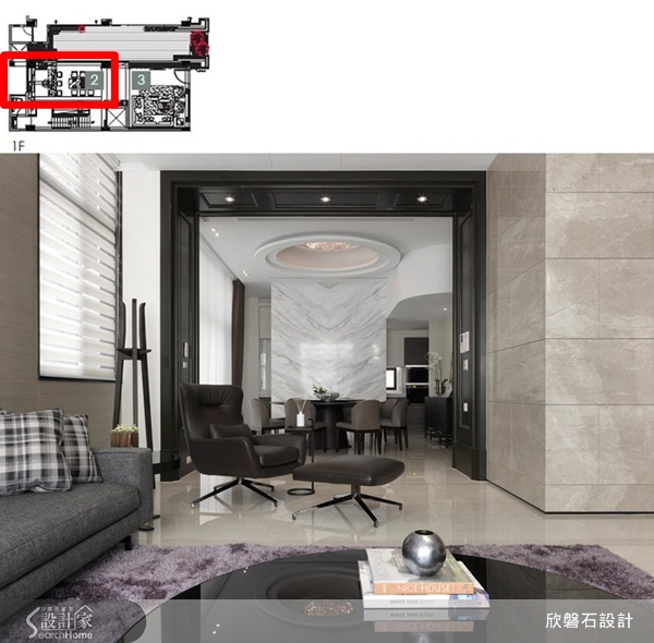 在105坪的5層樓空間中，屋主期望將這裡打造成一個度假