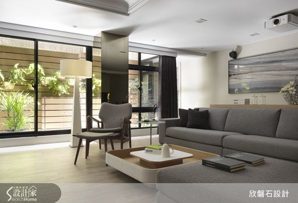 在105坪的5層樓空間中，屋主期望將這裡打造成一個度假