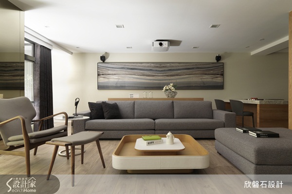 在105坪的5層樓空間中，屋主期望將這裡打造成一個度假