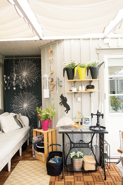 純淨清爽的空間，簡潔有型的傢具與繽紛傢飾，就是讓人