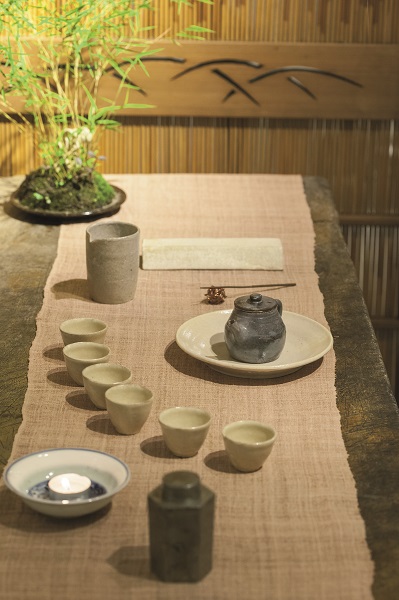 因為喜歡茶具而走進茶世界的林珊旭，習茶已多年且對茶