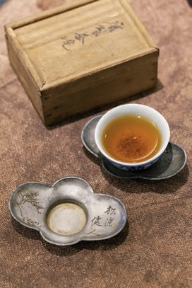 因為喜歡茶具而走進茶世界的林珊旭，習茶已多年且對茶