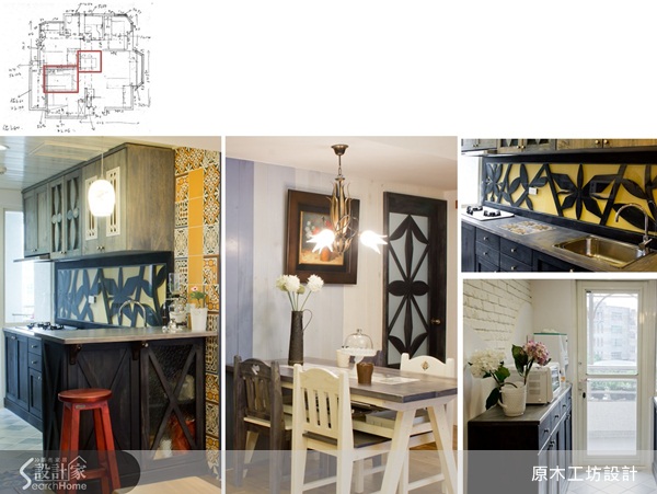 這間舊屋就跟多數老房子一樣,擁有採光不佳的困擾,由