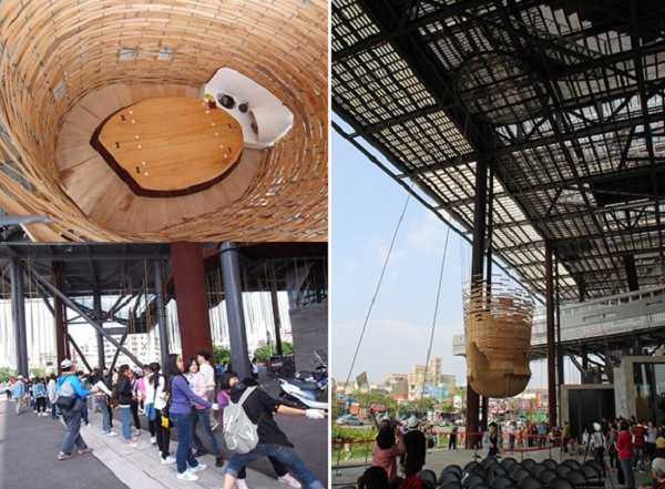 運用木、竹、土等大自然隨手可得的素材，讓建築物回歸