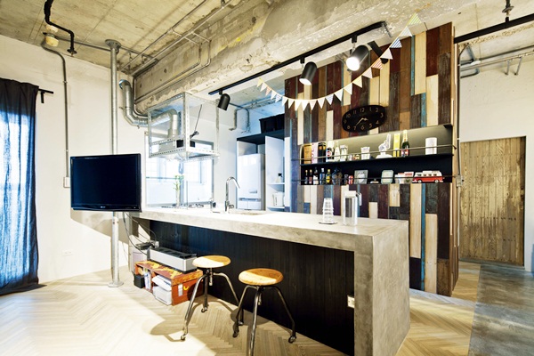 屋主二人都是平面設計工作者,對於居家空間設計也有自