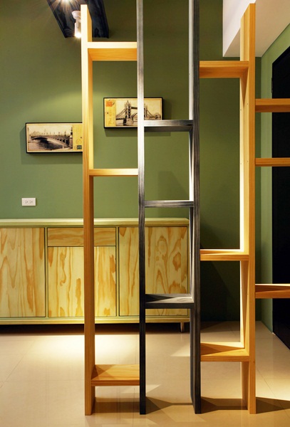 屋主太太從小住在倫敦，來台灣後時常懷念當地景物。因