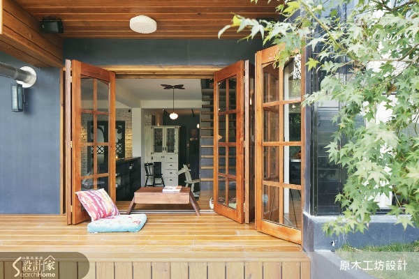 本案位於新北市新店區，屬於樓中樓格局。原木工坊設計