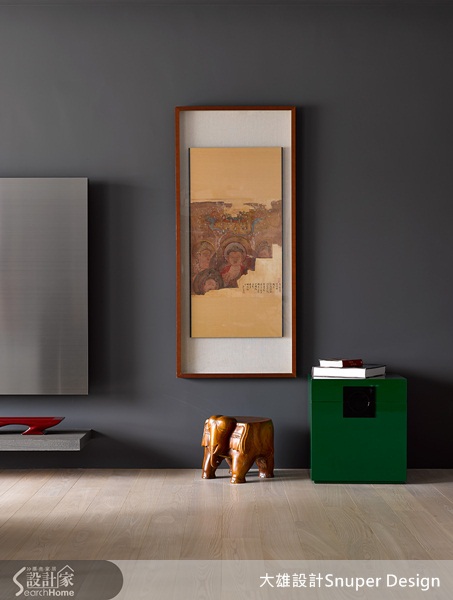 居家空間需要色彩的點綴,但並不是每個人都喜歡大紅大