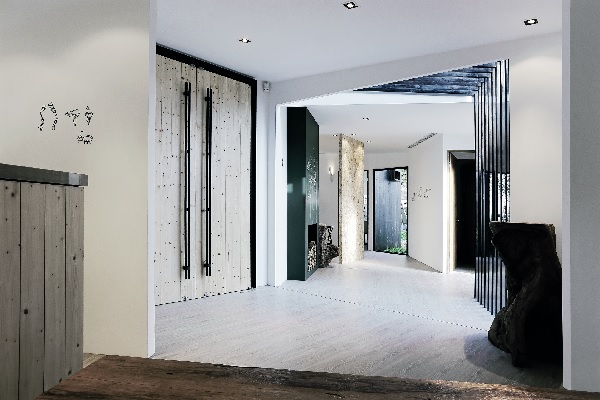 比鄰著城市的中央樞紐,低調溫和地被一片綠意圍繞而呼