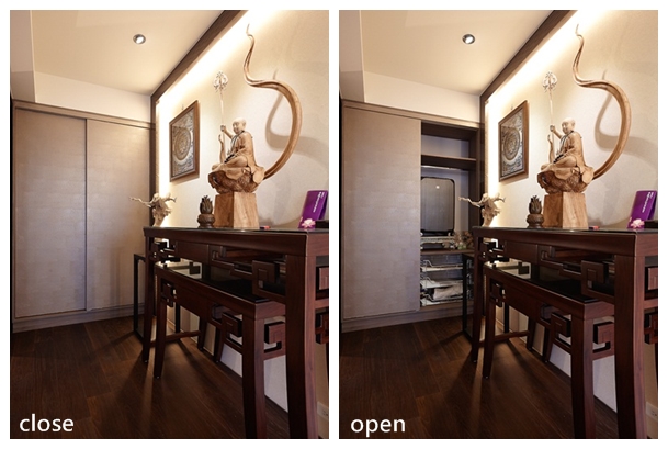 屋主一家人長期旅居國外,對於他們而言這個家是一趟旅