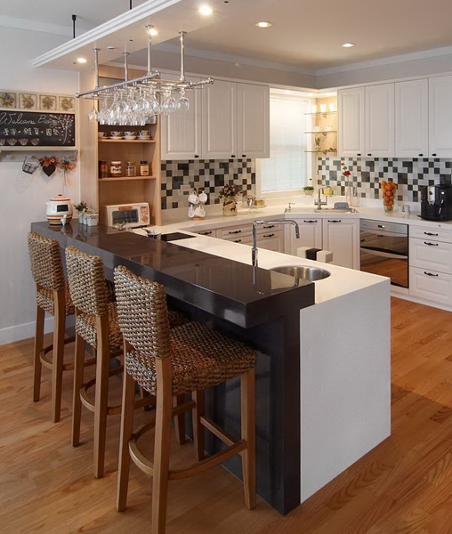 小時候下課後，總愛跑到廚房，在忙著準備晚餐的媽媽身