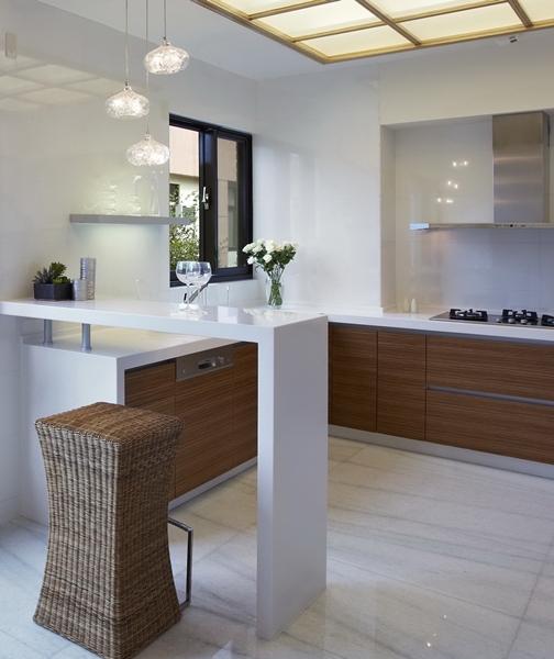 小時候下課後，總愛跑到廚房，在忙著準備晚餐的媽媽身