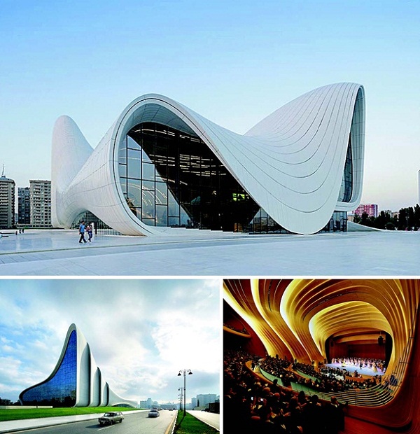 Zaha Hadid她的作品宛如一陣風般,有機卻充滿力量,打