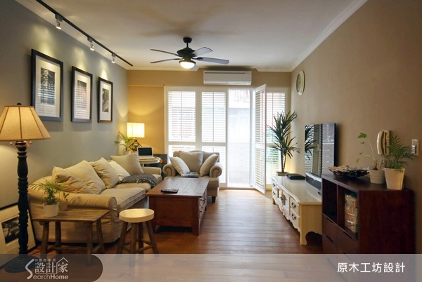 擅長運用天然實木家具以及質樸素材營造自然宅居的原木