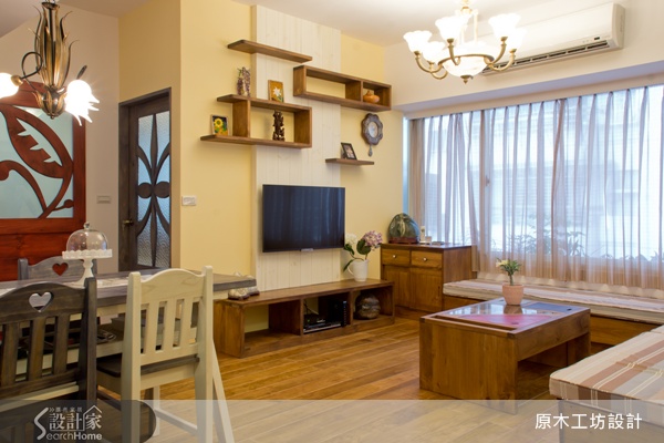 擅長運用天然實木家具以及質樸素材營造自然宅居的原木