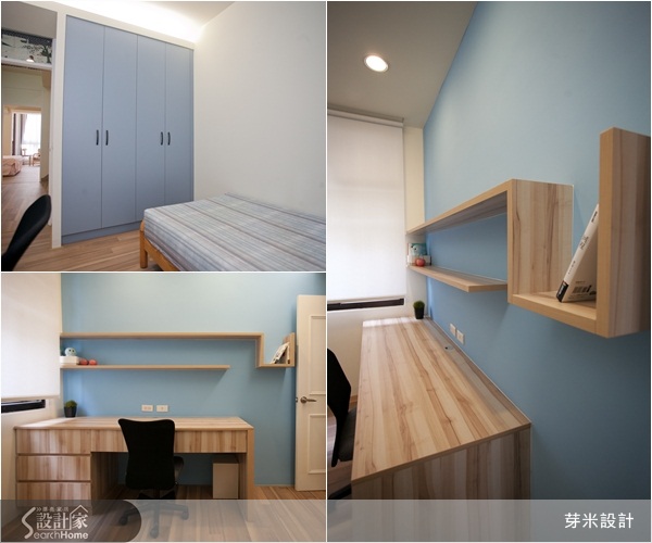 色彩、材質是最具感染力的空間元素，隨著光線變化，又