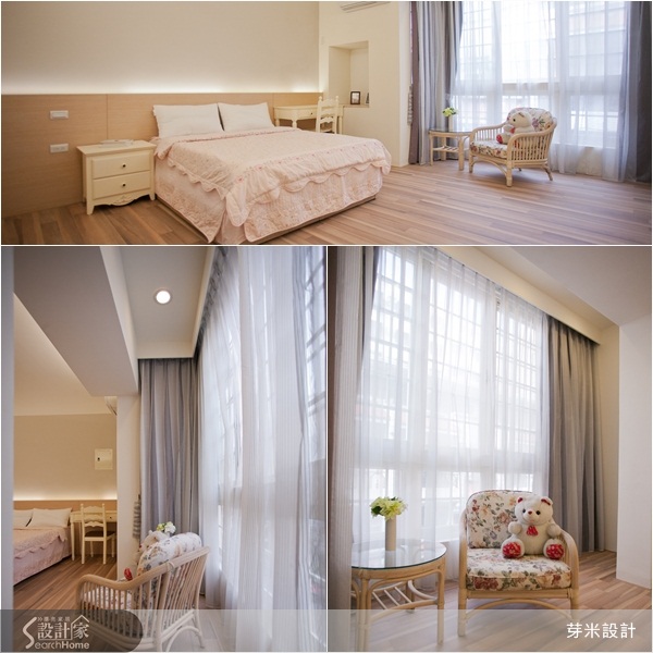 色彩、材質是最具感染力的空間元素，隨著光線變化，又