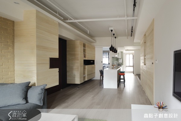 除了格局規劃，家具選購，燈具的運用之外，牆面也是居