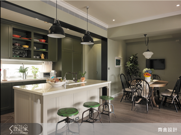 媽媽每天在廚房忙進忙出，除了具備應有的機能之外，風