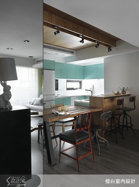 不同於一般格局規劃的概念，設計師根據居住者的實際需