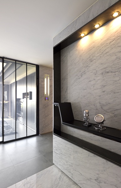 隱藏在藝文特區裡,100坪的居家空間中,全是以業餘賽