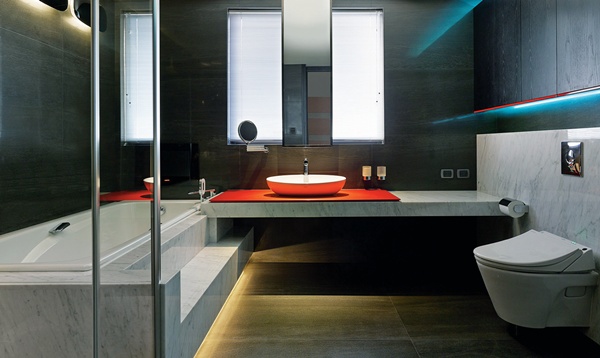 隱藏在藝文特區裡,100坪的居家空間中,全是以業餘賽