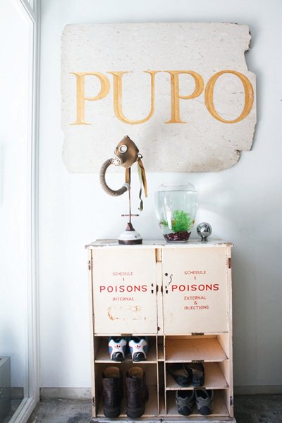 牆壁就是一面漂亮的空白畫布，充滿各種可能性，讓人等