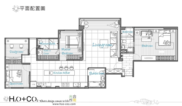 位於台北市松山區屬是35年的老屋，女屋主買下這間40坪