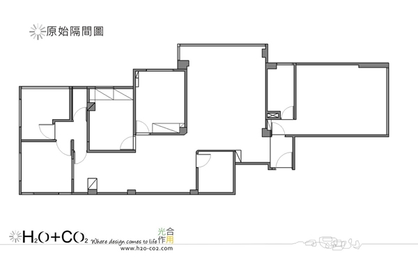 位於台北市松山區屬是35年的老屋，女屋主買下這間40坪