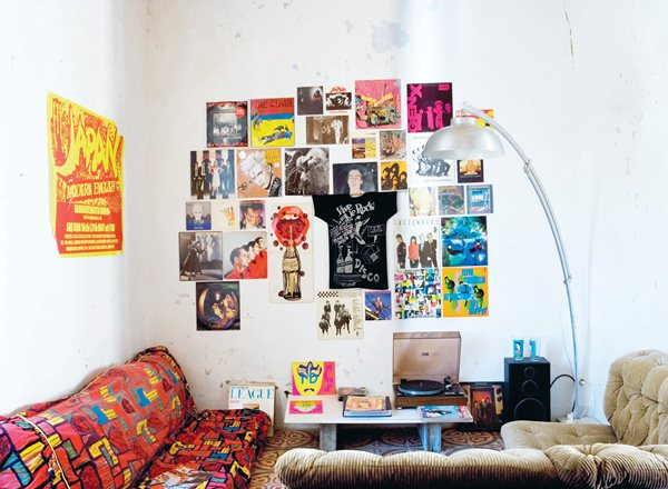 牆壁就是一面漂亮的空白畫布，充滿各種可能性，讓人等