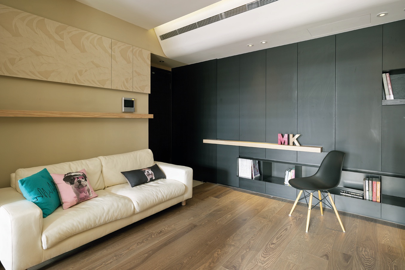 北歐風格沒有太繁複的硬體規劃，加上很重視採光、照明