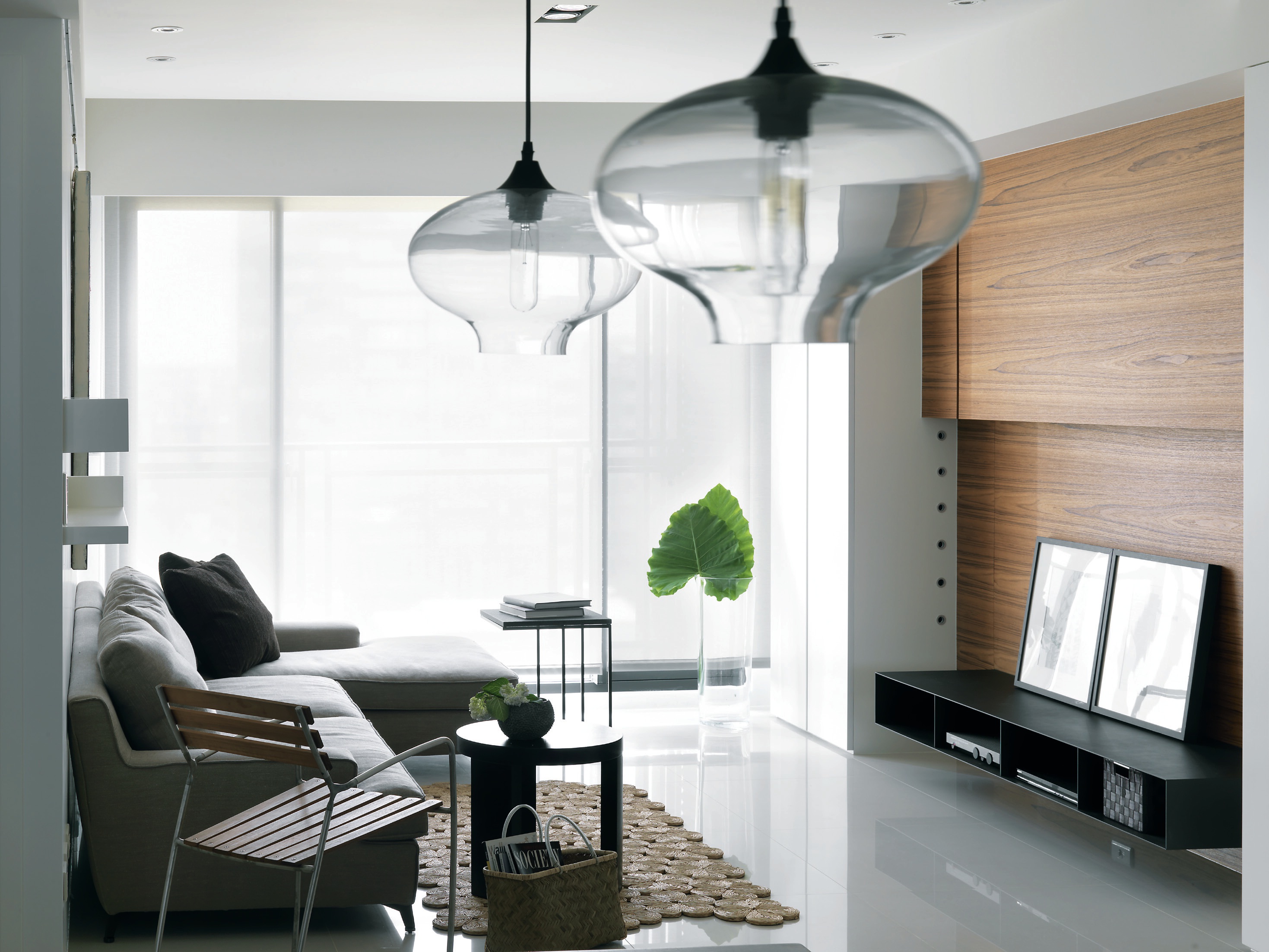 北歐風格沒有太繁複的硬體規劃，加上很重視採光、照明