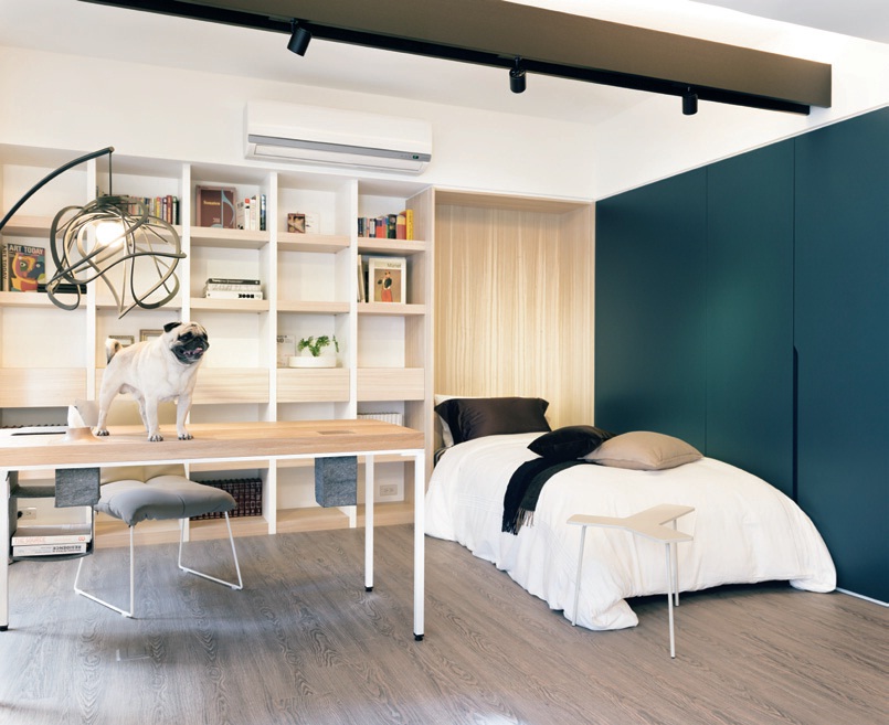 北歐風格沒有太繁複的硬體規劃，加上很重視採光、照明