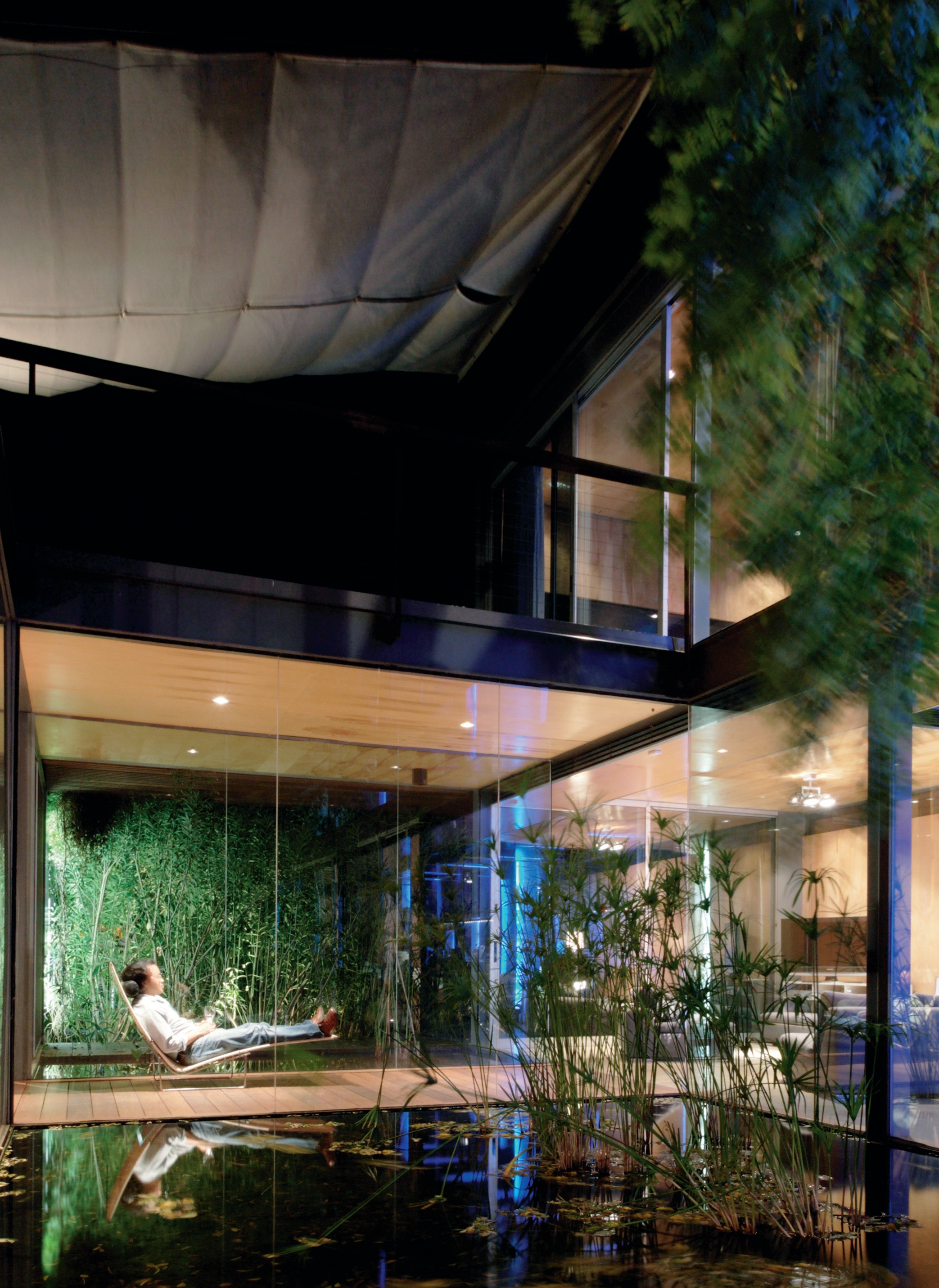 從內部去創造綠色奇蹟，現代風格的空間，也能與自然綠