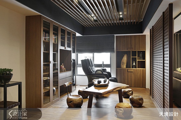 喜歡中國與日式禪風的沉靜感嗎?今天曉邊帶大家看一幢