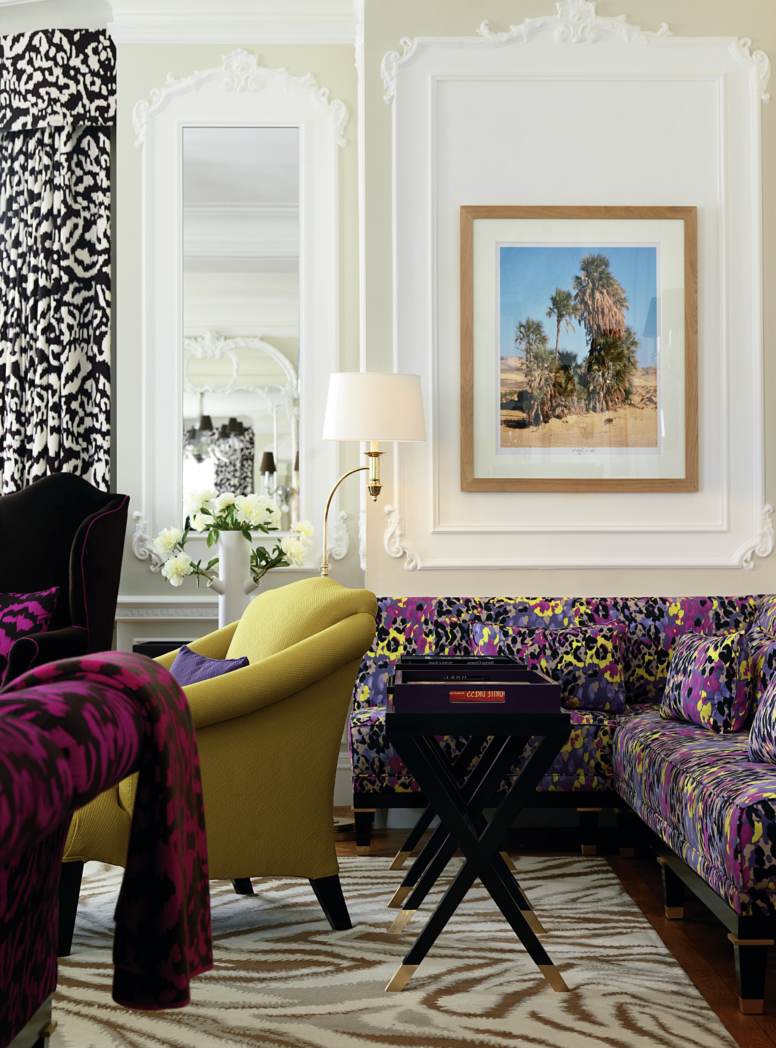 混搭佈置是將兩種不同風格物件,找出相同點巧妙陳列在